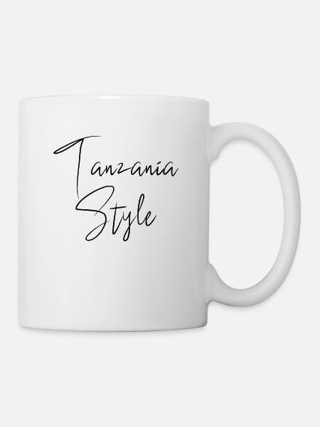 Style de la Tanzanie - Mug blanc - blanc