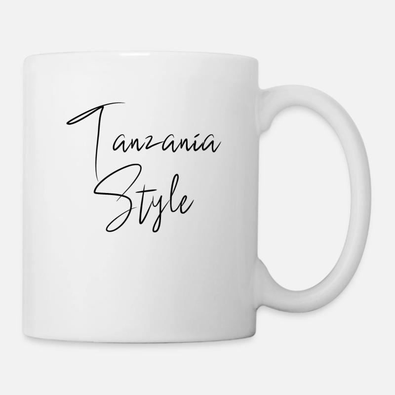 Tansania Style - Tasse - Weiß