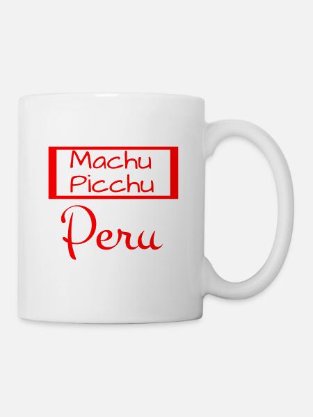 Machu Picchu Peru - Tasse - Weiß