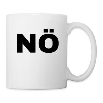 Nö - Tasse - Weiß - Rechts