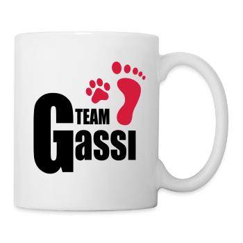 Team Gassi - Tasse - Weiß - Rechts