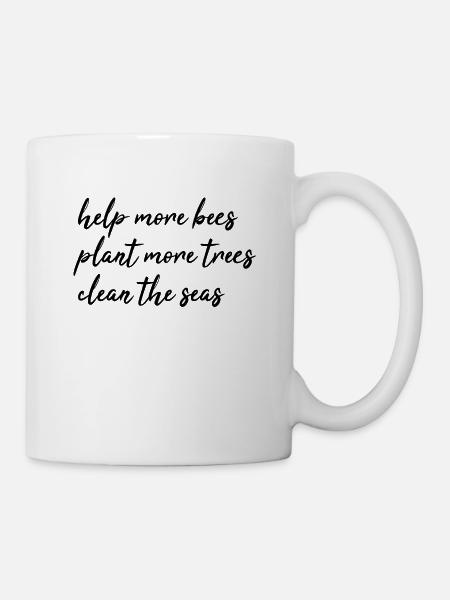 nature conservation - Mug - white
