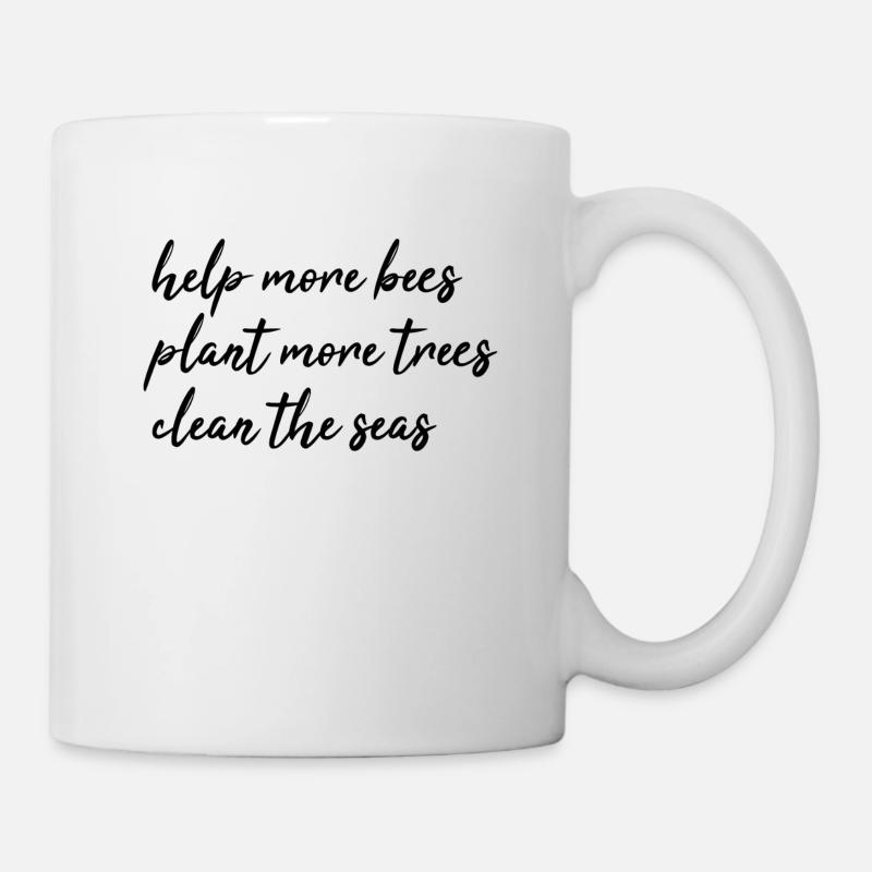 nature conservation - Mug - white
