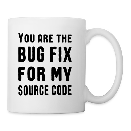 Programmierer Beziehung Liebe Source Code Spruch - Tasse