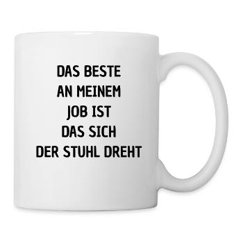 Bürohumor - Tasse - Weiß - Rechts