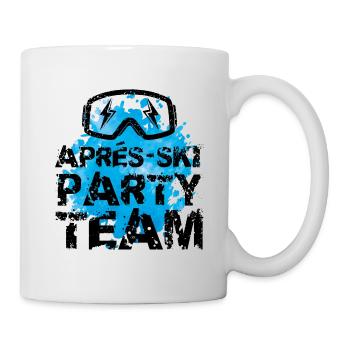 Apres ski goggles - Mug - white - Right