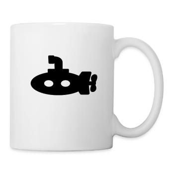 sous-marin - Mug blanc - blanc - Droite