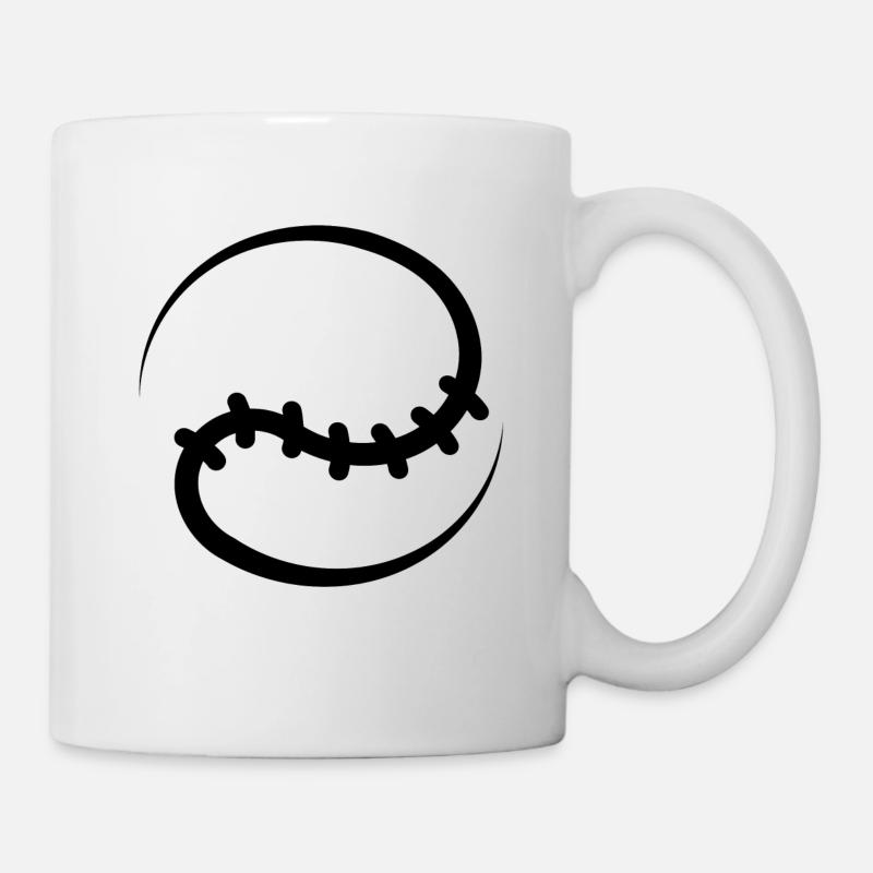 Baseball Ball - Tasse - Weiß