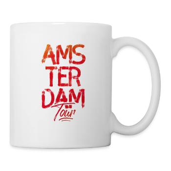 Amsterdam tour - Tasse - Weiß - Rechts