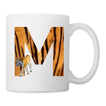 tiger m - Mug - white - Right