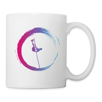 Stabhochsprung - Tasse - Weiß - Rechts