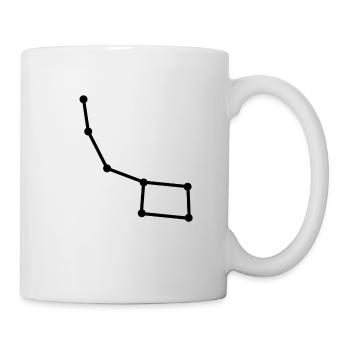 der große Wagen - Tasse - Weiß - Rechts