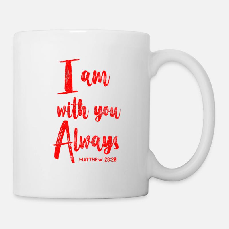 Jesus Christus Bibelvers - Tasse - Weiß