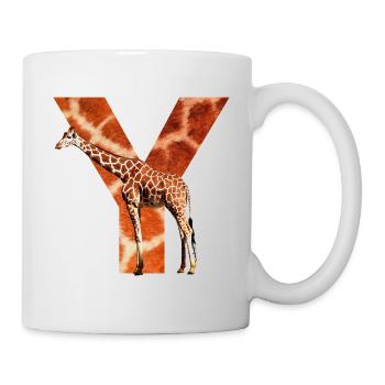 giraffe y - Mug - white - Right
