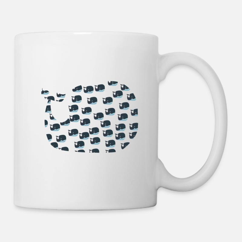 Whales - Mug - white
