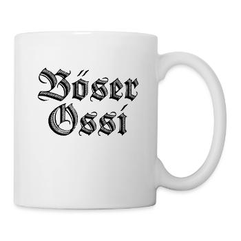 Böser Ossi - Tasse - Weiß - Rechts
