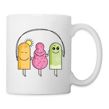 Glace - Mug blanc - blanc - Droite