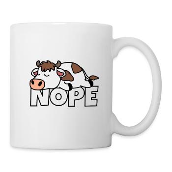 Nope cow - Mug - white - Right