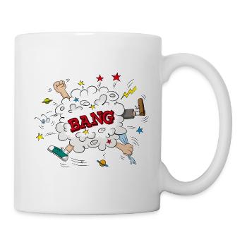 BANG! - Mug blanc - blanc - Droite