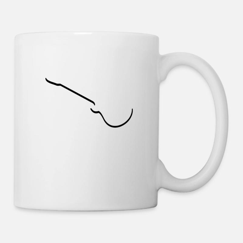 E Gitarre - Tasse - Weiß