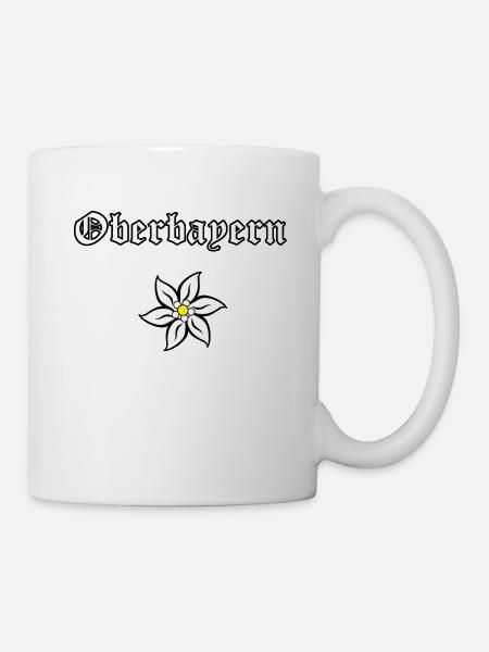 Oberbayern - Tasse - Weiß