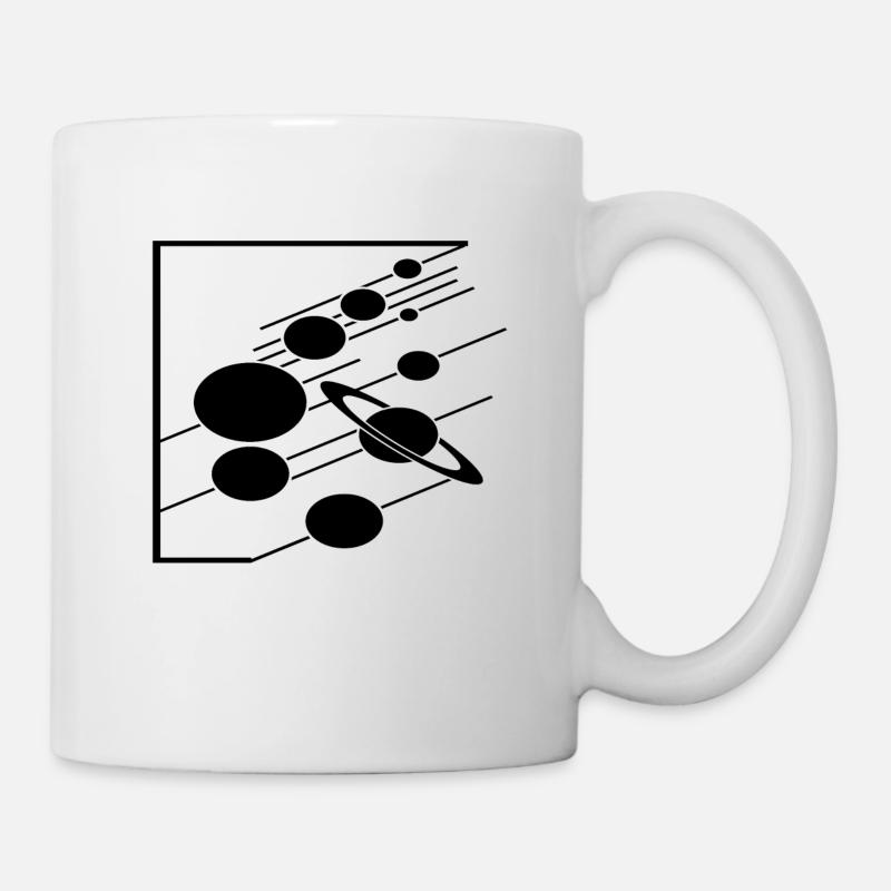 PLANET UNIVERSE - Mug blanc - blanc