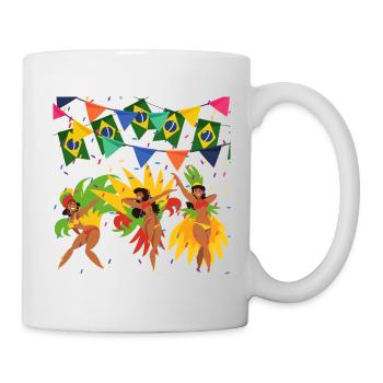 Soirée Samba - Brésil - Mug blanc - blanc - Droite