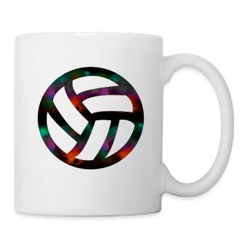 volley-ball - Mug blanc - blanc - Droite