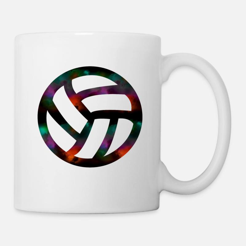 volleyball - Tasse - Weiß