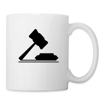 Juges - Mug blanc - blanc - Droite