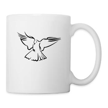 Dove of peace - Mug - white - Right