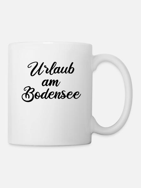 Urlaub am Bodensee - Tasse - Weiß
