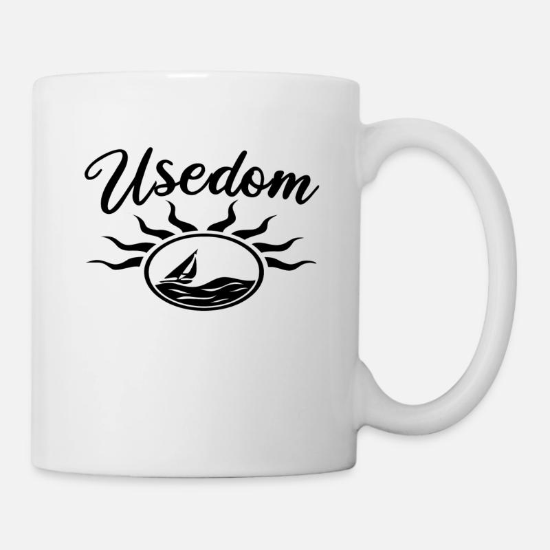 Usedom - Tasse - Weiß