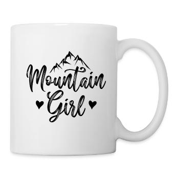 Mountains Girl Mountains Woman - Mug - white - Right