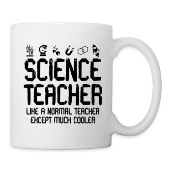 Science Teacher - Tasse - Weiß - Rechts