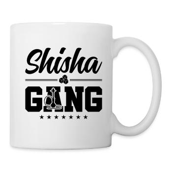 Shisha gang smokers - Mug - white - Right