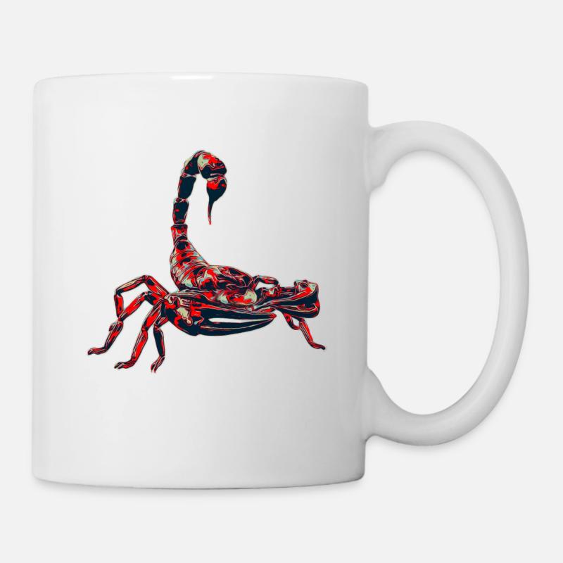 scorpion - Mug blanc - blanc