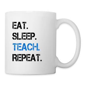Teacher Teacher Teacher Gift - Mug - white - Right
