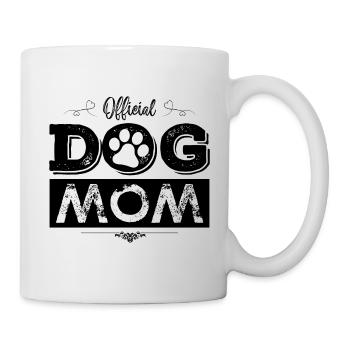 Hunde Mama Spruch Liebe - Tasse - Weiß - Rechts