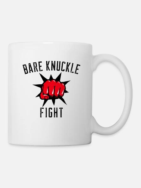 BARE KNUCKLE FIGHT - Tasse - Weiß