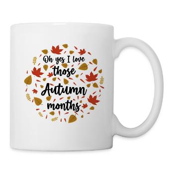 Herbst - Tasse - Weiß - Rechts