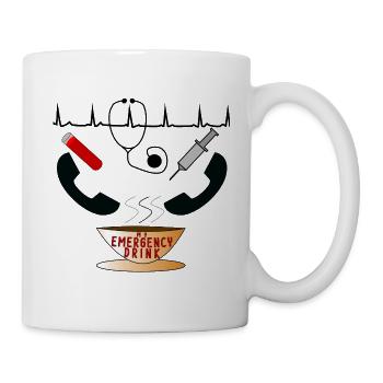Doctor Physician Assistant MFA Internist Stress Gift - Mug - white - Right