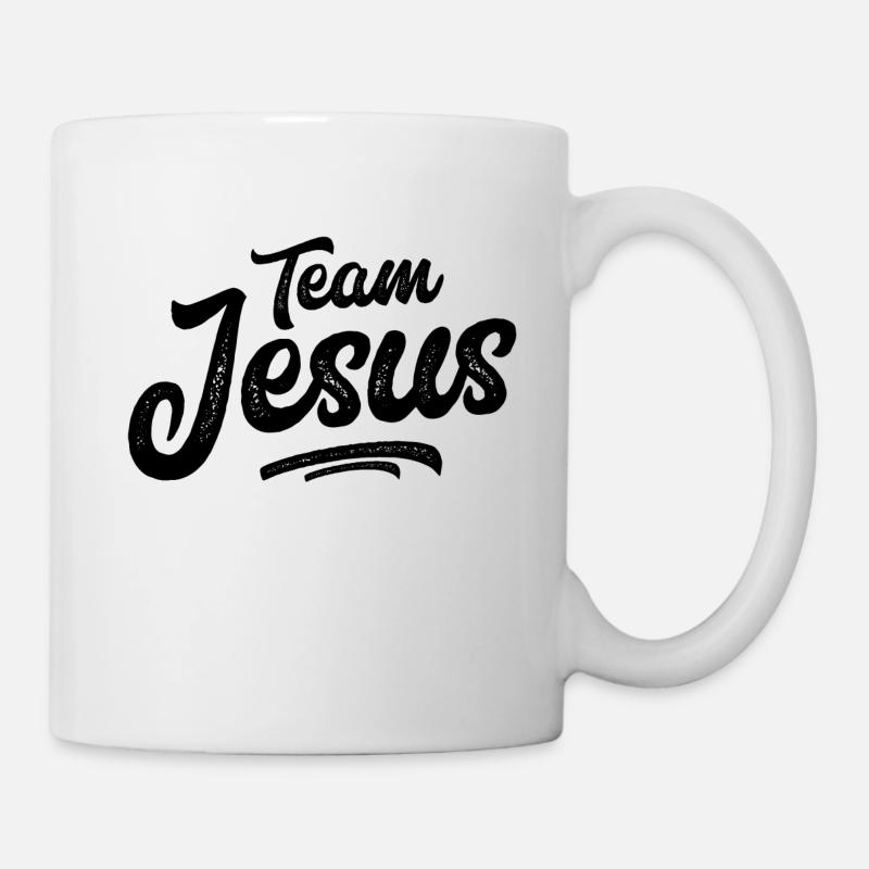 Team Jesus Christus Glaube - Tasse - Weiß