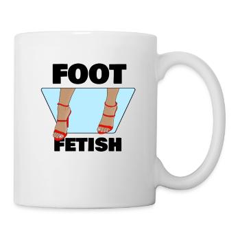 FOOT FETISH - Tasse - Weiß - Rechts