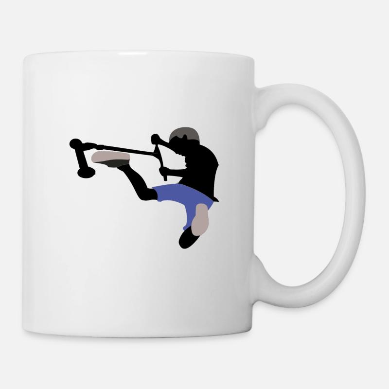 Freestyle Roller - Tasse - Weiß
