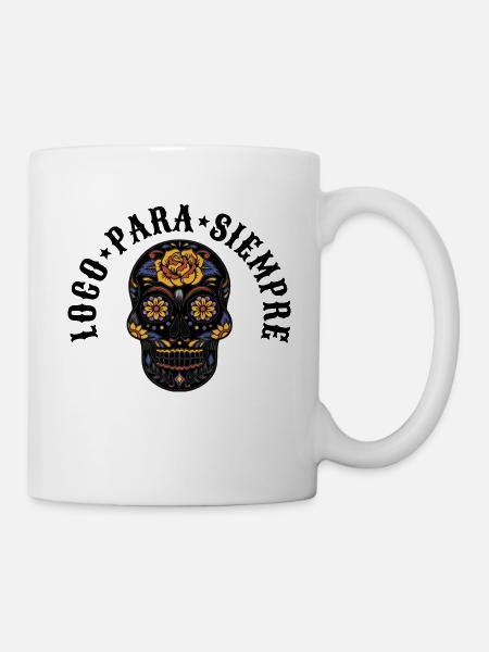 Loco para siempre mexicain - Mug blanc - blanc