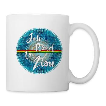 yeah road to zion - Mug - white - Right