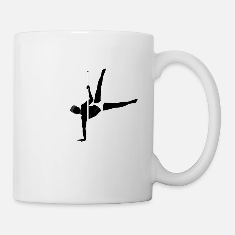 Pole Dance Mann - Tasse - Weiß