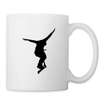 Nohander 1 - Tasse - Weiß - Rechts