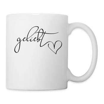 Loved! customizable - Mug - white - Right